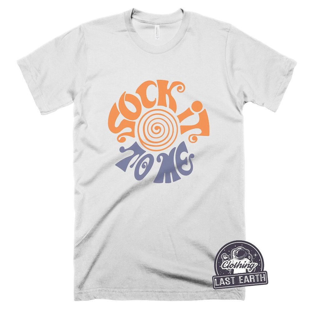 Sock It To Me T-Shirt Tyler Durden Graphic Tee Retro Fight Club Movie Shirt